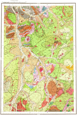 P-58-I (р. Кегали). Геологическая карта СССР. Геологическая карта и карта полезных ископаемых дочетвертичных образований. Еропольская серия