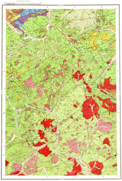 P-58-III. Геологическая карта СССР. Геологическая карта и карта полезных ископаемых дочетвертичных образований. Еропольская серия