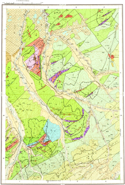 P-59-IV. Геологическая карта СССР. Корякская серия