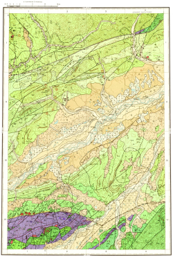 P-60-I. Геологическая карта СССР. Корякская серия