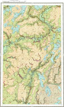 Q-41-VII. Геологическая карта СССР. Карта четвертичных образований. Северо-Уральская серия