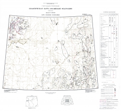 Q-42,43 (Салехард). Государственная геологическая карта Российской Федерации (новая серия). Карта полезных ископаемых