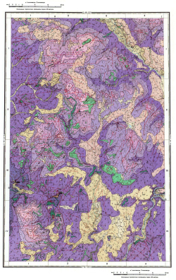 Q-46-XXVIII. Геологическая карта СССР. Туруханская серия
