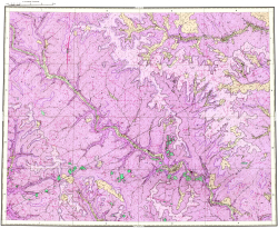 Q-47-XXVII,XXVIII. Геологическая карта СССР. Тунгусская серия