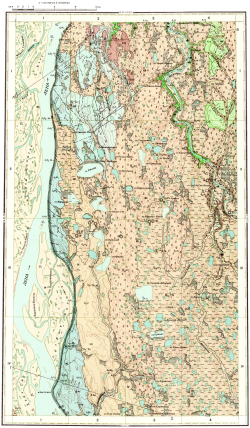 Q-51-IV. Геологическая карта СССР. Нижнеленская серия