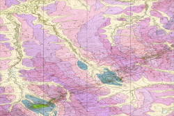 Q-53-XXI. Геологическая карта СССР. Верхоянская серия