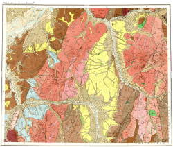 Q-56-XV,XVI. Геологическая карта СССР. Среднеколымская серия