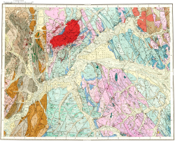 Q-56-XXIX,XXX. Геологическая карта СССР. Среднеколымская серия