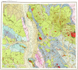 Q-57-III,IV. Геологическая карта СССР. Олойская серия