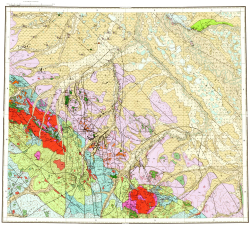 Q-57-V,VI. Геологическая карта СССР. Олойская серия