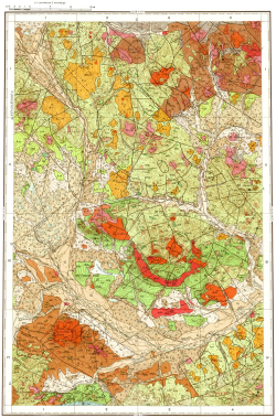 Q-58-XXXIII. Геологическая карта СССР. Еропольская серия