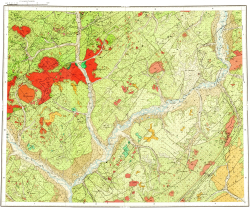 Q-59-XIX,XX. Геологическая карта СССР. Еропольская серия