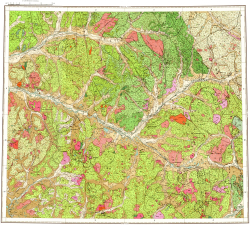 Q-60-I,II. Геологическая карта СССР. Анадырская серия