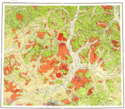 Q-60-IX,X. Геологическая карта СССР. Анадырская серия