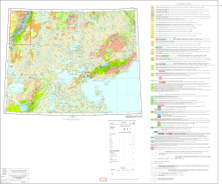 Q-60-В,Г. Геологическая карта и регистрационная карта полезных ископаемых