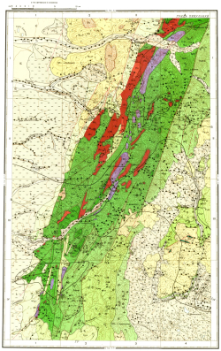 Q-60-XIX. Геологическая карта СССР. Анадырская серия