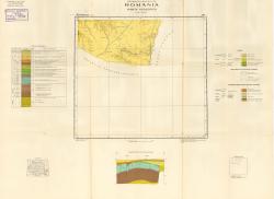 Republca socilista Romania, Harta geologica, K-35-V, Mangalia