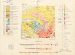 Republca socilista Romania, Harta geologica, L-34-XI, Simleul Silvaniei