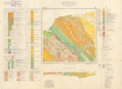 Republca socilista Romania, Harta geologica, L-35-II, Radauti