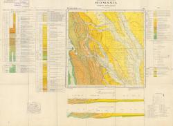 Republca socilista Romania, Harta geologica, L-35-IX, Piatra Neamt