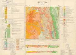 Republca socilista Romania, Harta geologica, L-35-VIII, Toplita