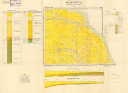 Republca socilista Romania, Harta geologica, L-35-X, Iasi