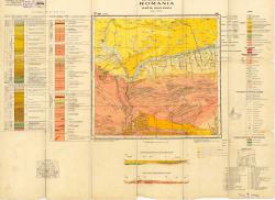 Republca socilista Romania, Harta geologica, L-35-XIX, Sibiu