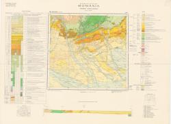 Republca socilista Romania, Harta geologica, L-35-XXVI, Tirgoviste