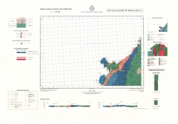 San Salvador de Serantes 6/5-3. Mapa geologico de Espana