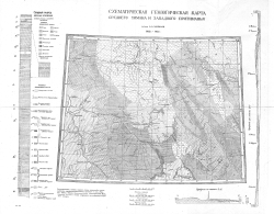 Схематическая геологическая карта Среднего Тимана и Западного Притиманья