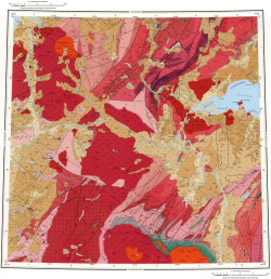 T-48-XXV,XXVI,XXVII. Геологическая карта СССР. Таймырская серия